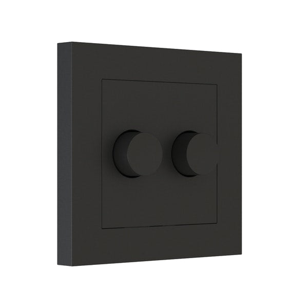 SG.DIMMER LED 2X100 Svart